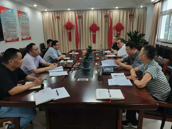 集團(tuán)公司督查辦來(lái)公司開展防控督查工作