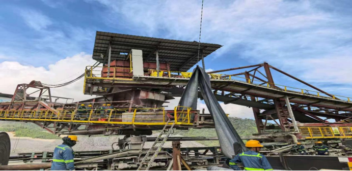 厄瓜多爾分公司組織開展廢石運(yùn)維系統(tǒng)檢修 厄瓜多爾分公司組織開展廢石運(yùn)維系統(tǒng)檢修